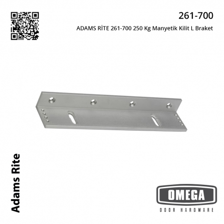 ADAMS RİTE 261-700 250 Kg Manyetik Kilit L Braket