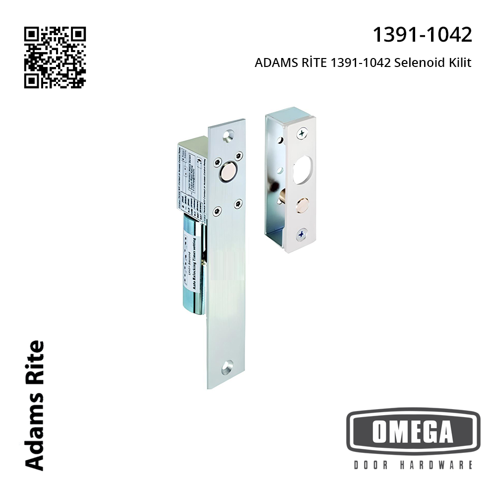 ADAMS RITE 1391-1042 Selenoid Kilit - Omega Door Hardware