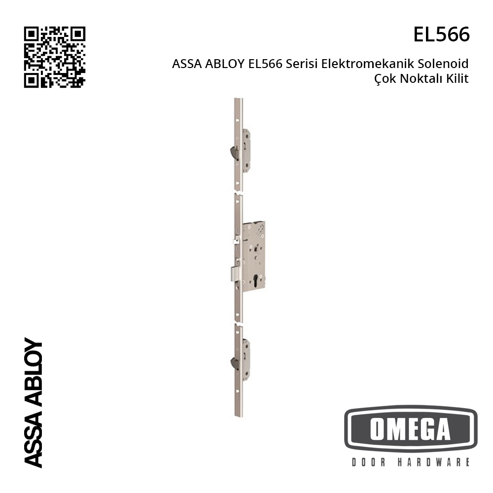 ASSA ABLOY EL566 Serisi Elektromekanik Solenoid ok Noktal Kilit assa-abloy-el566-serisi-elektromekanik-solenoid-ok-noktal-kilit