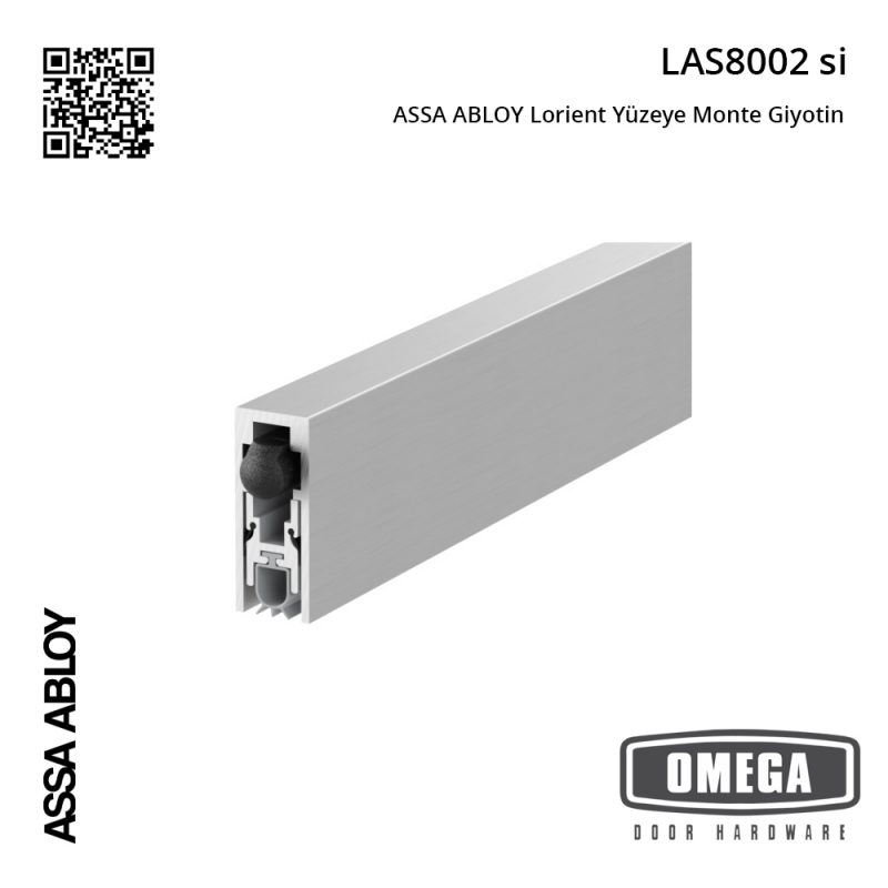 ASSA ABLOY Lorient LAS8002 si Yüzeye Monte Giyotin