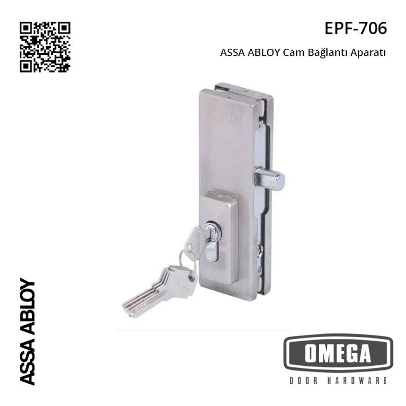 ASSA ABLOY EPF-706 Cam Bağlantı Aparatı