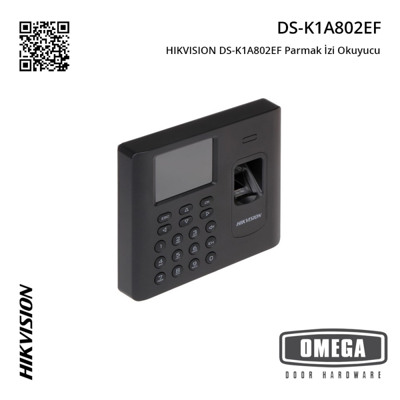 HIKVISION DS-K1A802EF Parmak İzi Okuyucu