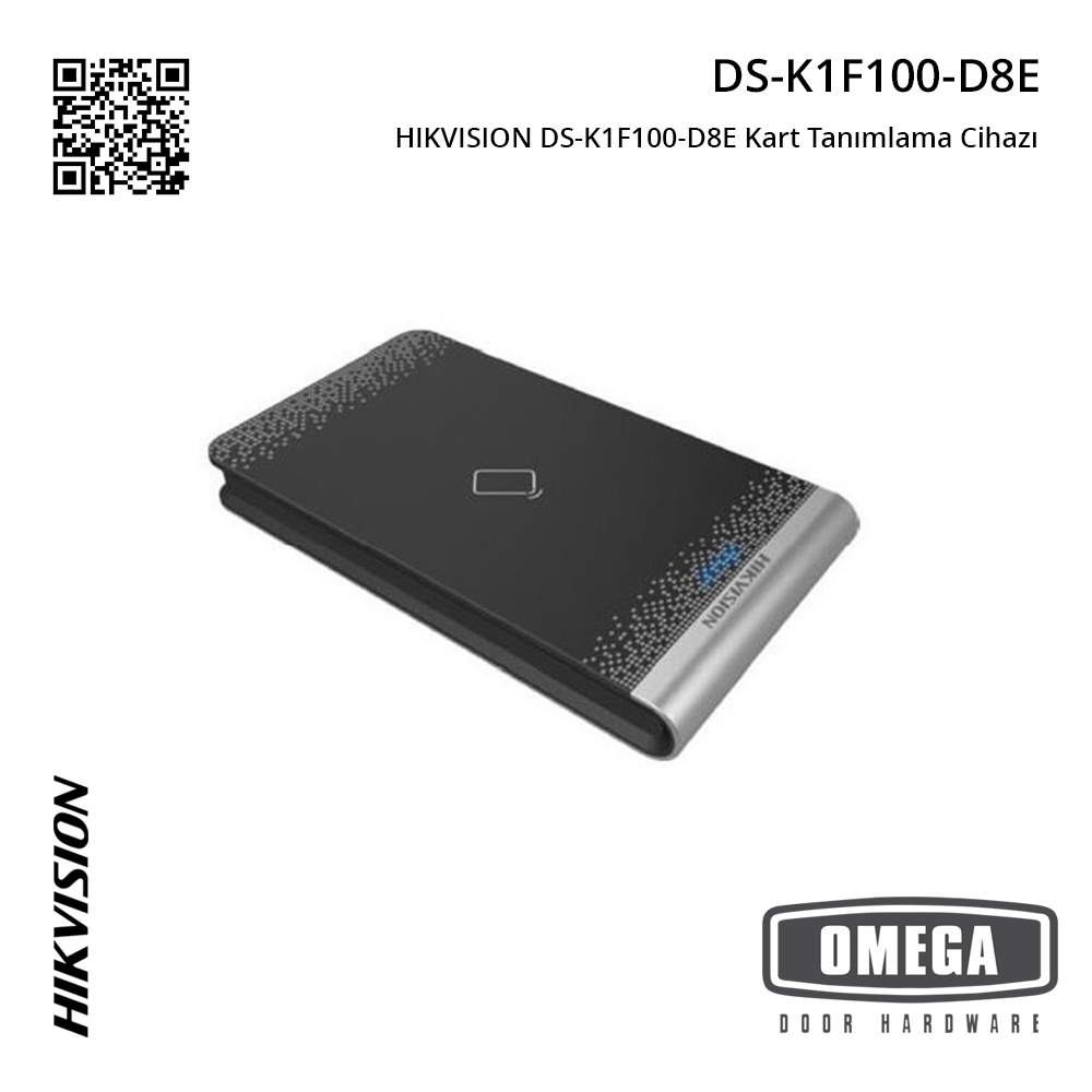 HIKVISION DS-K1F100-D8E Kart Tanımlama Cihazı - Omega Door Hardware