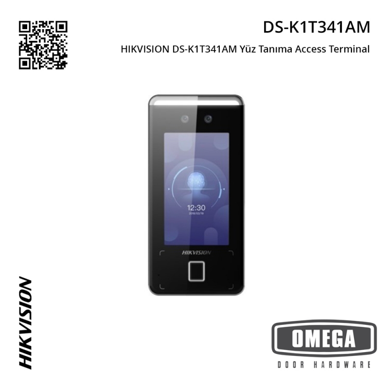 HIKVISION DS-K1T341AM Yüz Tanıma Access Terminal