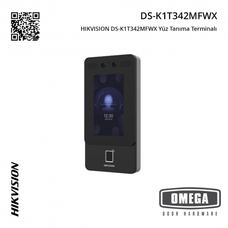 HIKVISION DS-K1T342MFWX Yüz Tanıma Terminali