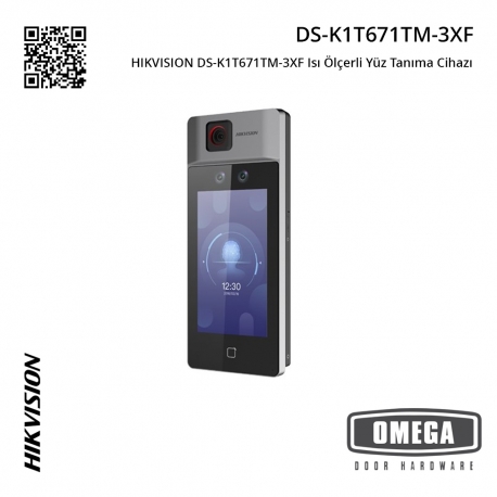 HIKVISION DS-K1T671TM-3XF Isı Ölçerli Yüz Tanıma Cihazı