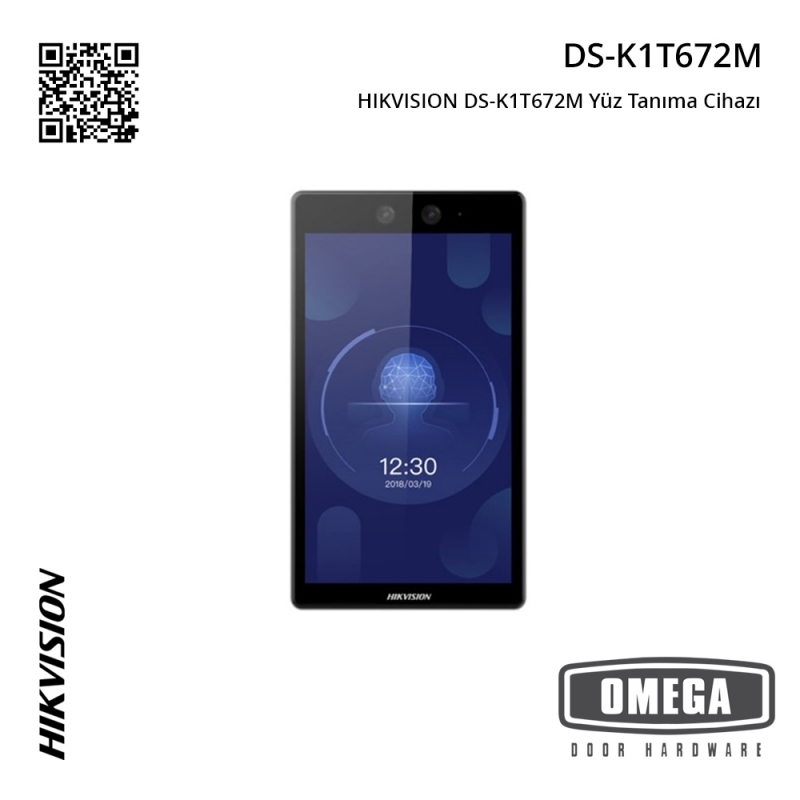 HIKVISION DS-K1T672M Yüz Tanıma Cihazı