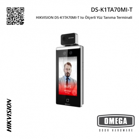 HIKVISION DS-K1TA70MI-T Isı Ölçerli Yüz Tanıma Terminali
