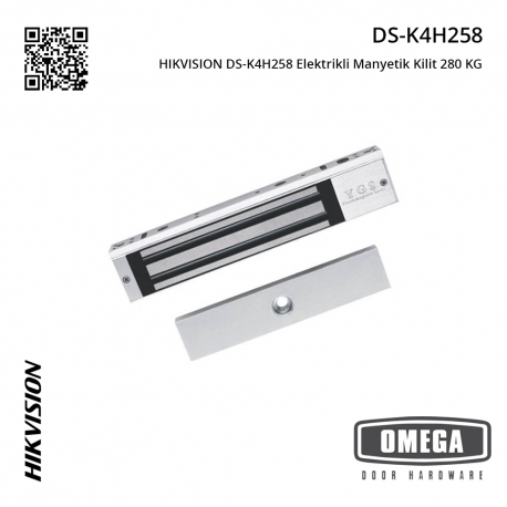 HIKVISION DS-K4H258 Elektrikli Manyetik Kilit 280 KG
