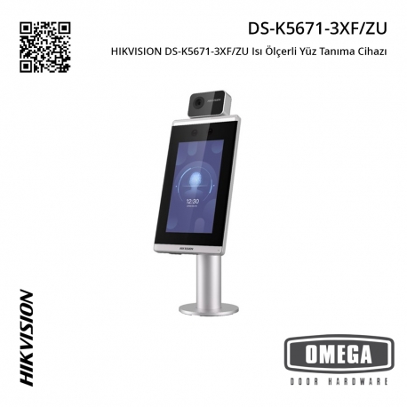 HIKVISION DS-K5671-3XF/ZU Isı Ölçerli Yüz Tanıma Cihazı