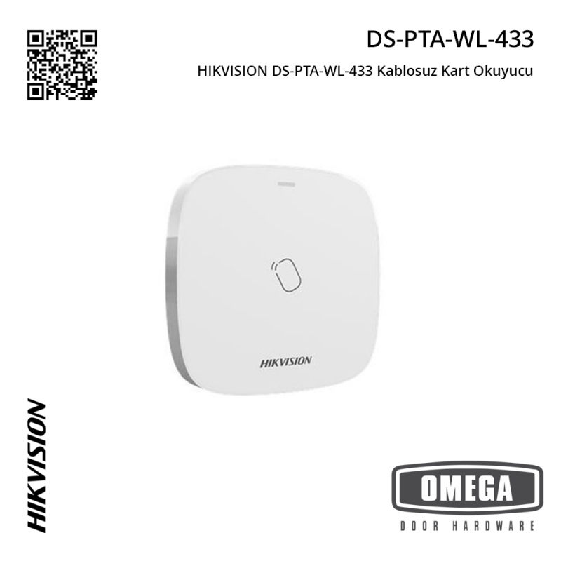 HIKVISION DS-PTA-WL-433 Kablosuz Kart Okuyucu