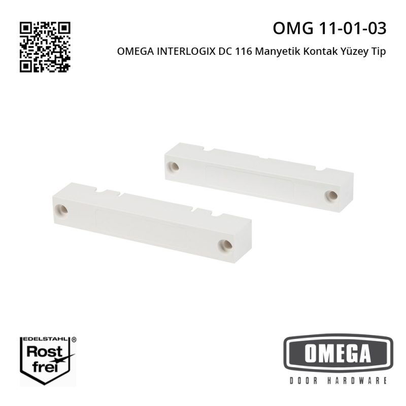 OMEGA INTERLOGIX DC 116 Manyetik Kontak Yüzey Tip