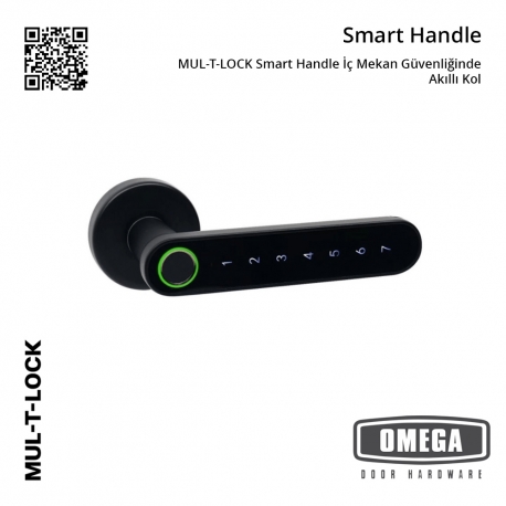 MUL-T-LOCK Smart Handle İç Mekan Güvenliğinde Akıllı Kol