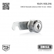 OMEGA Mandallı Çekmece Kilidi 16 mm - (Nikel)