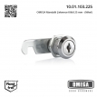 OMEGA Mandallı Çekmece Kilidi 25 mm - (Nikel)