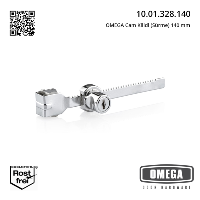 OMEGA Cam Kilidi (Sürme) 140 mm