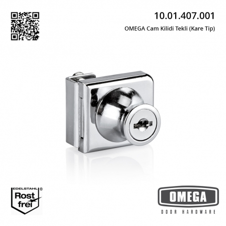 OMEGA Cam Kilidi Tekli (Kare Tip)