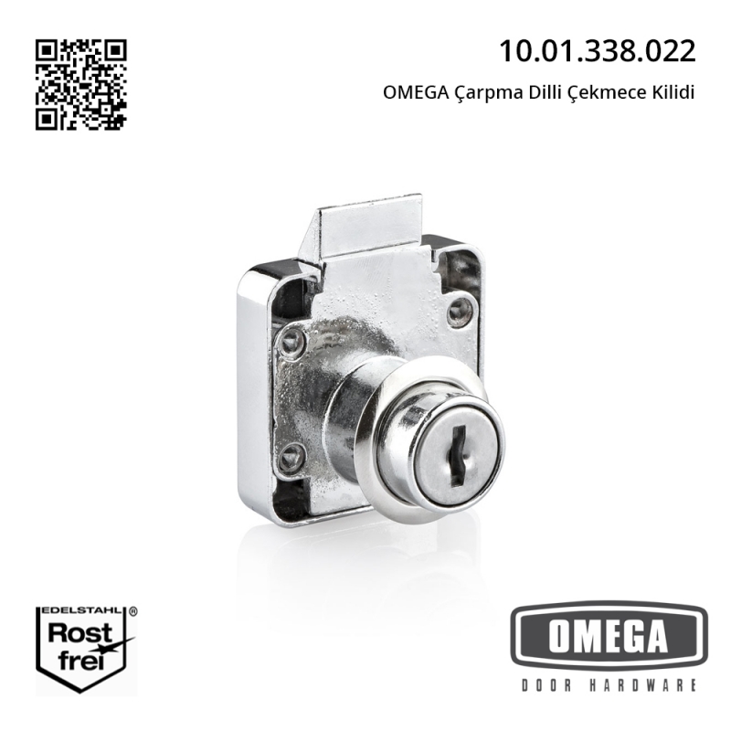 OMEGA Çarpma Dilli Çekmece Kilidi