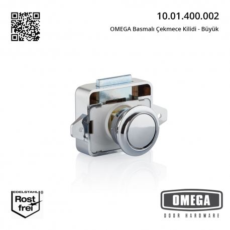 OMEGA Basmalı Çekmece Kilidi - Büyük