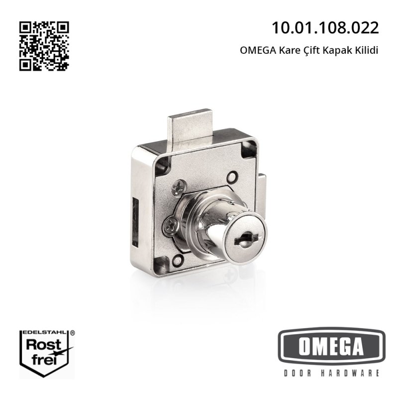 OMEGA Kare Çift Kapak Kilidi