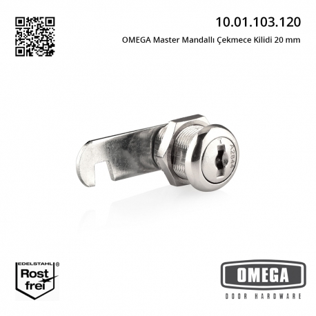 OMEGA Master Mandallı Çekmece Kilidi 20 mm