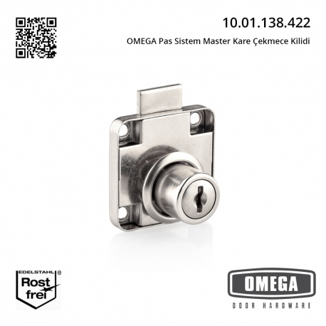 OMEGA Pas Sistem Master Kare Çekmece Kilidi
