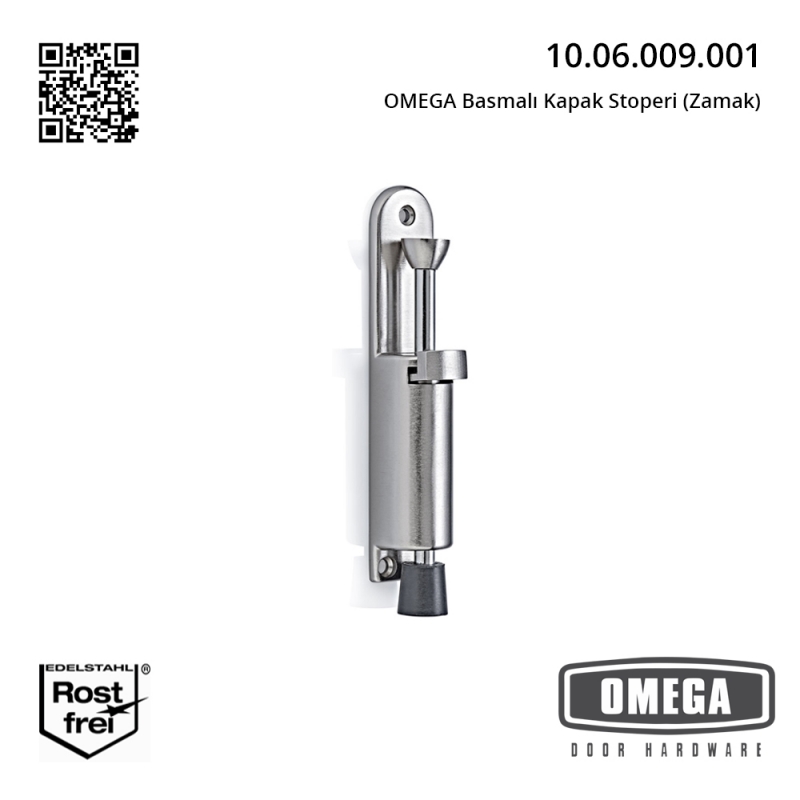 OMEGA Basmalı Kapak Stoperi (Zamak)