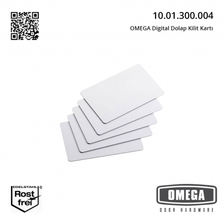 OMEGA Digital Dolap Kilit Kartı