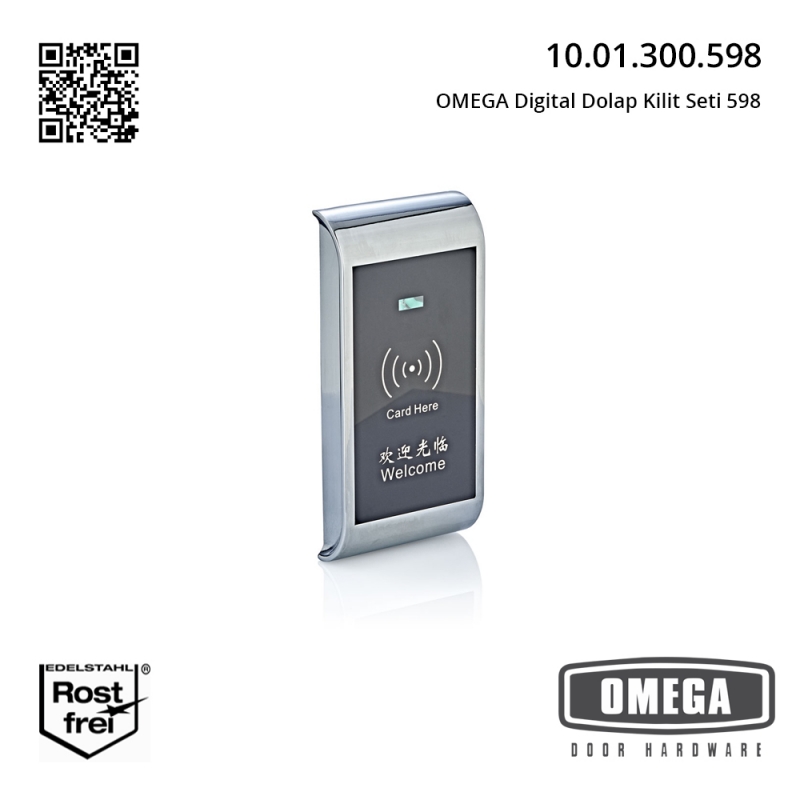 OMEGA Digital Dolap Kilit Seti 598