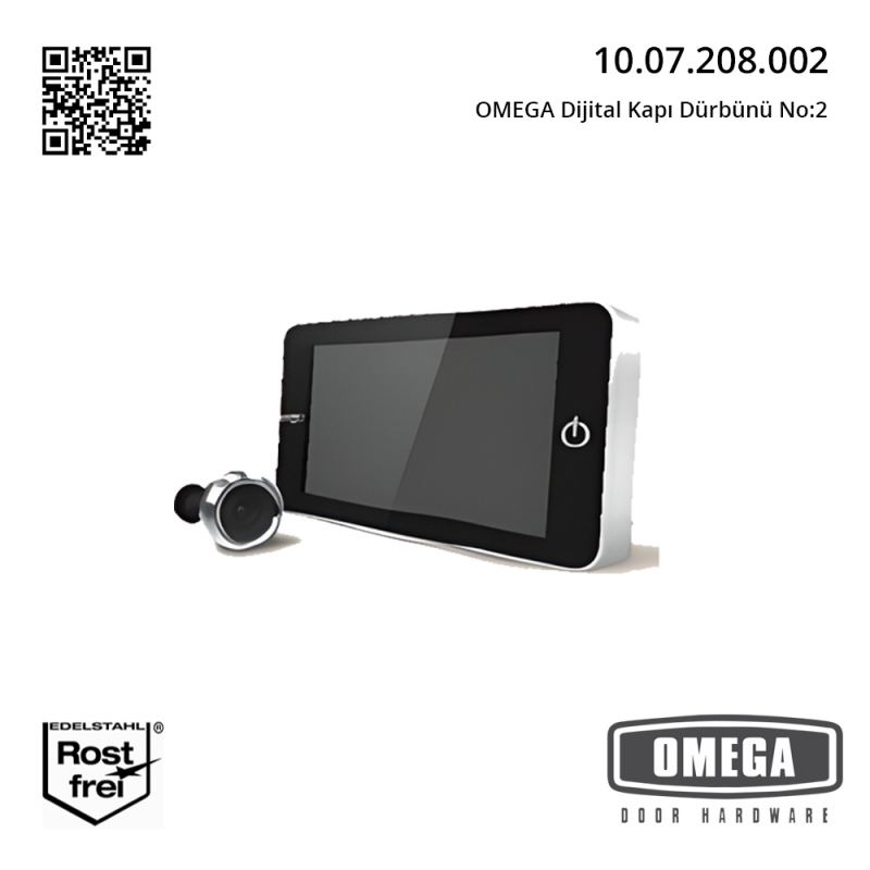 OMEGA Dijital Kapı Dürbünü No:2