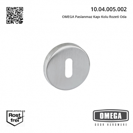 OMEGA Paslanmaz Kapı Kolu Rozeti Oda