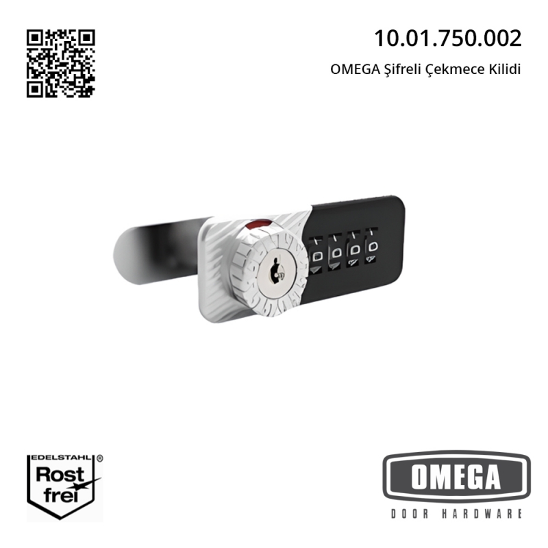 OMEGA Şifreli Çekmece Kilidi
