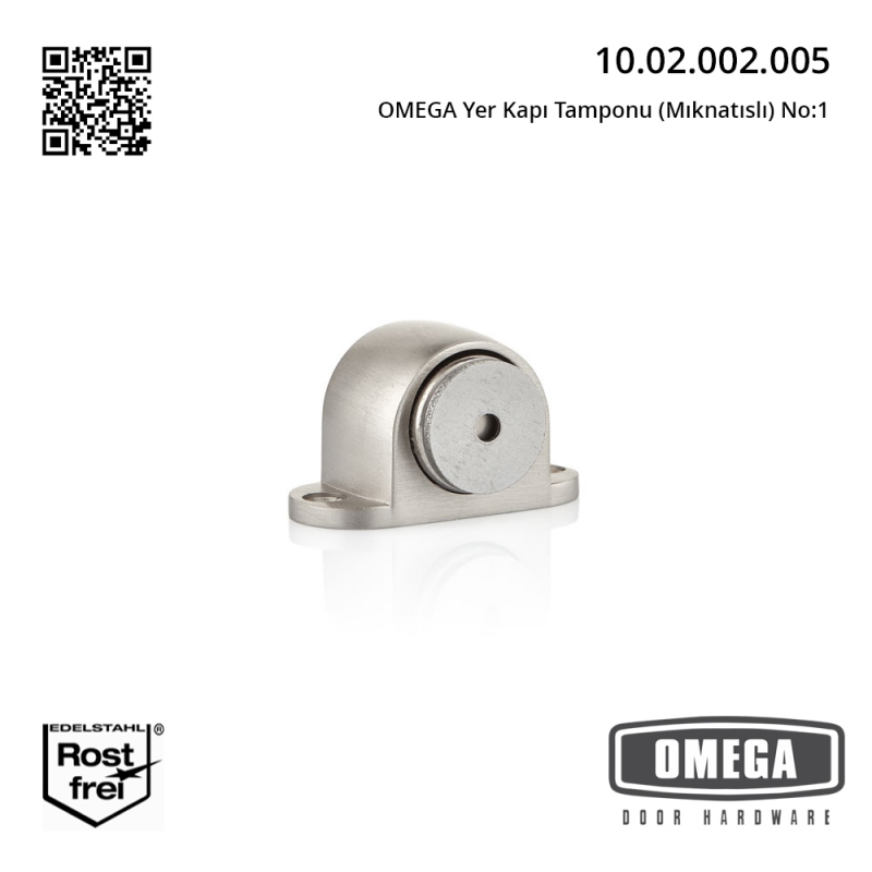 OMEGA Yer Kapı Tamponu (Mıknatıslı) No:1