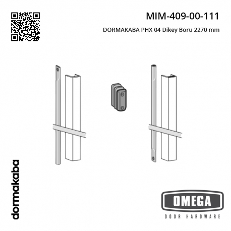 DORMAKABA PHX 04 Dikey Boru 2270 mm