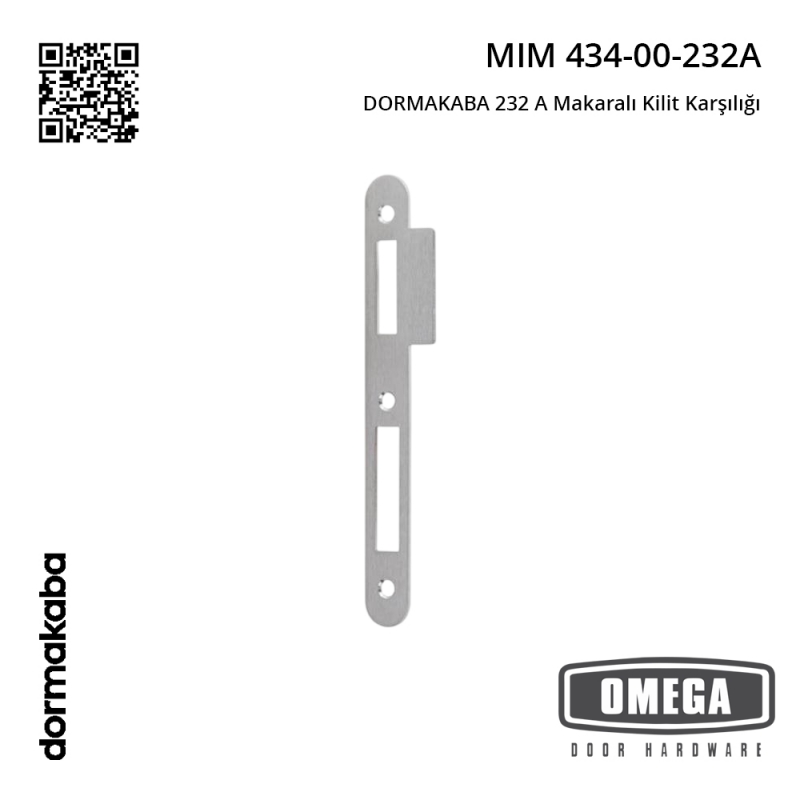 DORMAKABA 232 A Makaralı Kilit Karşılığı
