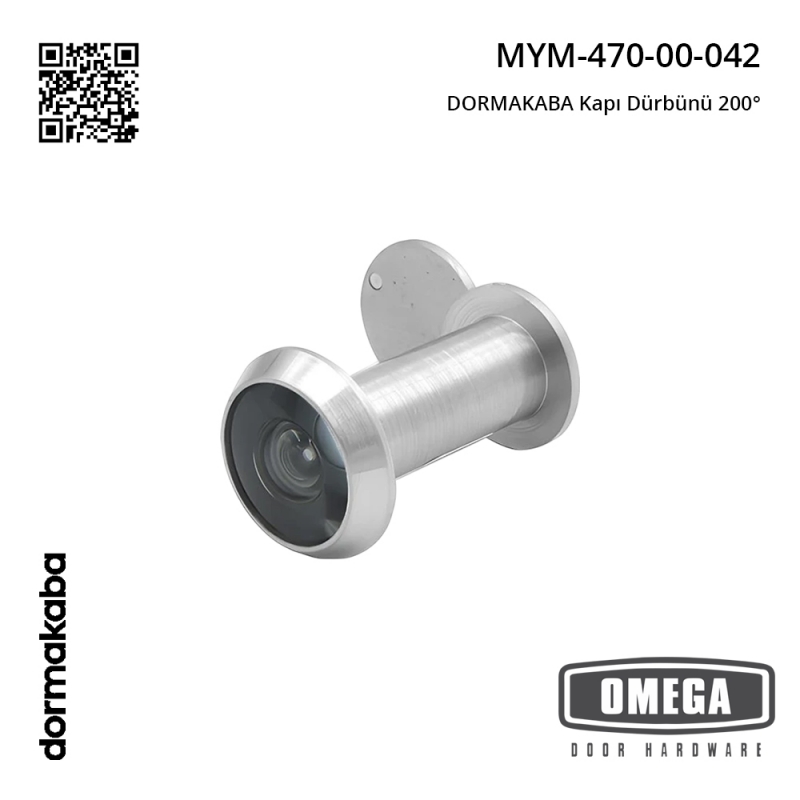 DORMAKABA Kapı Dürbünü 200°