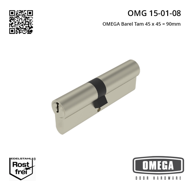 OMEGA Barel Tam 45 x 45 = 90mm