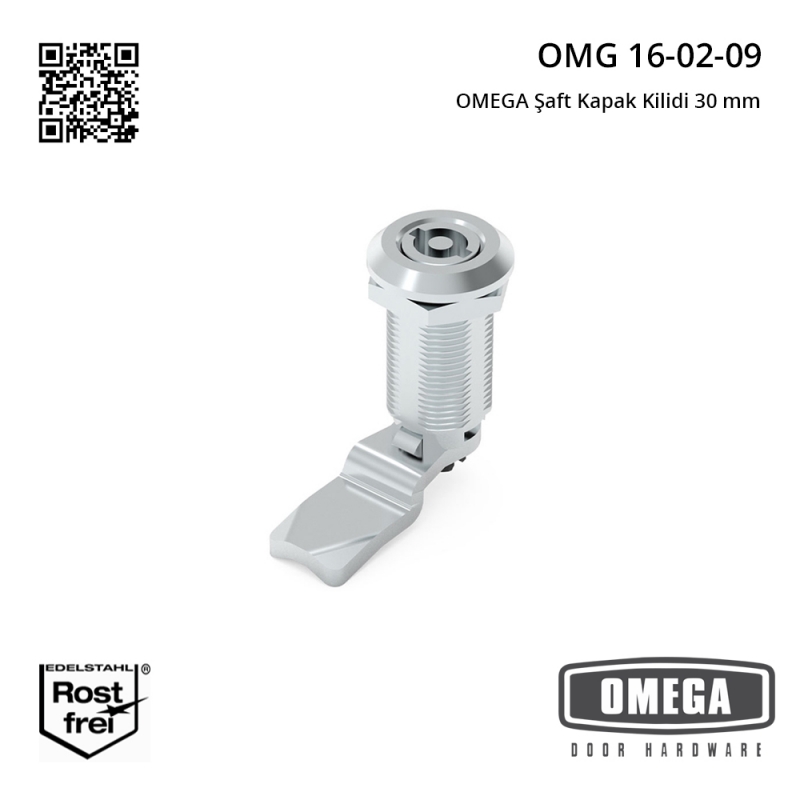 OMEGA Şaft Kapak Kilidi 30 mm