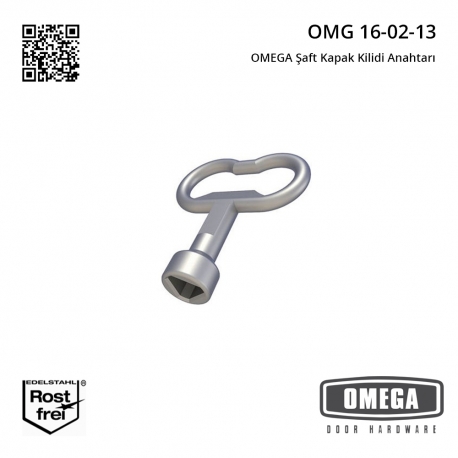 OMEGA Şaft Kapak Kilidi Anahtarı