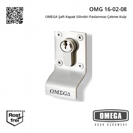 OMEGA Şaft Kapak Silindiri Paslanmaz Çekme Kulp