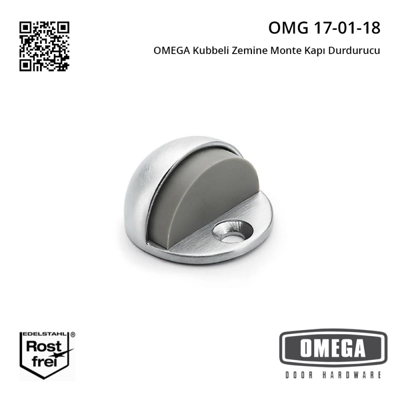 OMEGA Kubbeli Zemine Monte Kapı Durdurucu