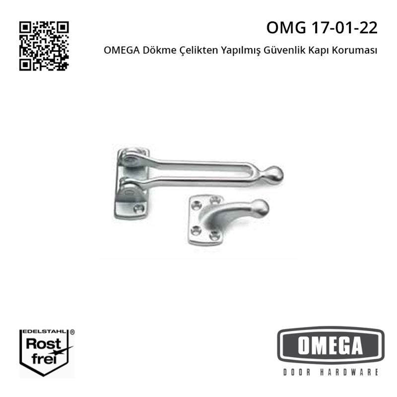 OMEGA Dökme Çelikten Yapılmış Güvenlik Kapı Koruması