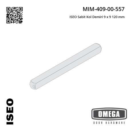 ISEO Sabit Kol Demiri 9 x 9 120 mm
