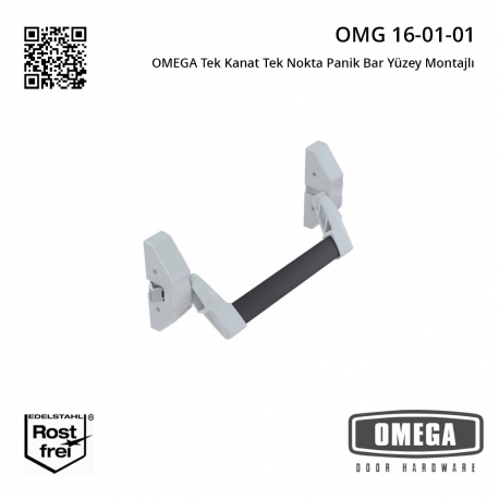 OMEGA Tek Kanat Tek Nokta Panik Bar Yüzey Montajlı