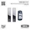 OMEGA Pilli Touch El Sensörü Sıva Üstü Ayna Plexi (3 Parça Set)